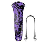 ASS SAVERS - Win Wing 2 Road - Guardabarros Trasero para Bicicletas Gravel, con Horquilla Negra, neumáticos máx. 60 mm, Ultraligero, fácil instalación/extracción con Clip, Montaje Seguro, Squid