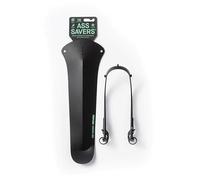 Ass Savers - Win Wing 2 Road - Guardabarros Trasero para Bicicletas Gravel, con Horquilla Negra, neumáticos máx. 60 mm, Ultraligero, fácil instalación/extracción con Clip, Montaje Seguro, Negro