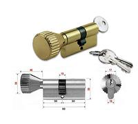 Assa Abloy 47620 Yale 216KD3531 Cilindro Pomo, 66 mm, 35 x 31