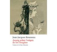 Assaig Sobre Lorigen De Les Llengues