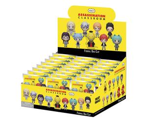 Assassination classroom - clips coleccionables de personajes - caja de