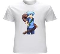 Assassination Classroom Nagisa Shiota Men's T Shirt Unisex tee Short Sleeve Tops White XL