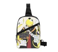Assassination Classroom Octopus Koro Sensei - Mochila cruzada para hombre, mochila cruzada para viajes, senderismo, mochila de hombro