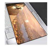 Assassin'S Creed Alfombrilla Raton Anime Gaming Mouse Pad XXL 900x400x3 mm,Impermeable con 3mm Base de Goma Antideslizante,Special-Textured Superficie para Ordenador, PC y Laptop, D