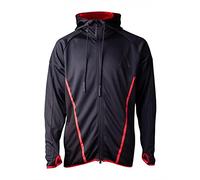 Assassin's Creed Odyssey - Technical Hexagonal Hombre Capucha con Cremallera Negro S