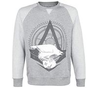 Assassin's Creed The Rooks Sudadera Deportiva, Gris, XXL para Hombre