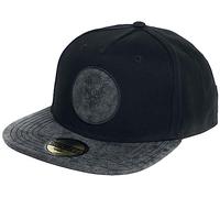 Assassin's Creed Valhalla Viking Logo Patch Novedad Cap, Negro/Gris (NH355082ASC)