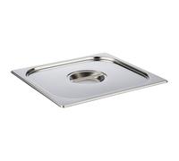 APS 81795 GN 2/3 tapa sin hueco para la cuchara, acero inoxidable, dimensiones 325 x 355 mm/altura 30 mm