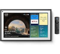Assistente Virtual Amazon Alexa Echo Show 15 FHD 15,6" + Comando Fire TV - Preto