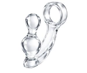 AssLock™ ClearFantasy™ de MEO® - Cock ring con plug anal para doble estimulación