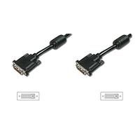 DIGITUS Cable de conexión DVI - 2 m - DVI-D - DVI-D - Macho - Macho - Negro
