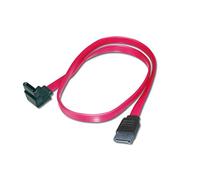 ASSMANN Electronic 2X SATA 7-Pin, 0.5 m Cable de SATA 0,5 m Negro, Rojo - Cable SATA (0.5 m, 0,5 m, SATA I, SATA 7-Pin, SATA 7-Pin, Female Connector/Female Connector, Negro, Rojo)