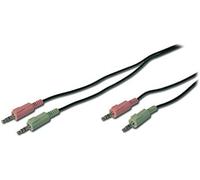 Assmann electronic ak 82102 cable para video, teclado y ratón (kvm) n