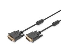 Assmann Monitor Connection Cable DVI 5 Meter Dual Link 2 Ferrite Core Bulk 24+1