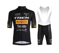 assocauicy Conjunto Ciclismo Hombre,Ropa Ciclismo Hombre Trek 2024 New Transpirable y de Secado rápido en Verano con 3D Almohadillas De Gel 2024