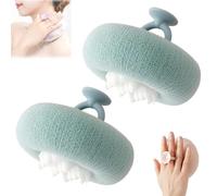 Associating Super Soft Sunflower Suction Cup Bath Ball, 2-in-1 Sunflower Bath Ball, with Suction Cup Shower Sponges(B)