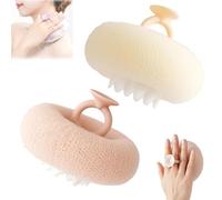 Associating Super Soft Sunflower Suction Cup Bath Ball, 2-in-1 Sunflower Bath Ball, with Suction Cup Shower Sponges(G)