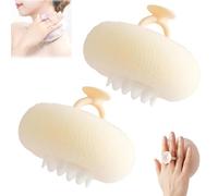 Associating Super Soft Sunflower Suction Cup Bath Ball, 2-in-1 Sunflower Bath Ball, with Suction Cup Shower Sponges(A)