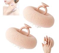 Associating Super Soft Sunflower Suction Cup Bath Ball, 2-in-1 Sunflower Bath Ball, with Suction Cup Shower Sponges(C)