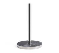 Assorted Collections Portarrollos de Cocina, dispensador de Toallas de Cocina, Soporte de Papel Independiente con Base de mármol para Organizador de Rollos de Cocina estándar, Moda clásica (Plateado)