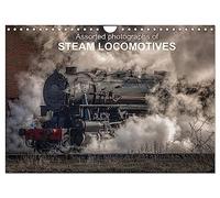 Assorted photographs of STEAM LOCOMOTIVES (Wall Calendar 2026 DIN A4 landscape), CALVENDO 12 Month Wall Calendar: Photographs of different preserved steam locomotives