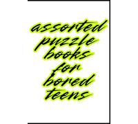 Assorted Puzzle Book for Bored Teens