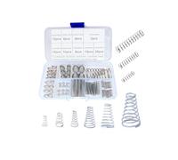 Assorted surtido de resortes cónicos de acero inoxidable 304 pequeños de 100 piezas, resortes de compresión surtidos, resortes pequeños para reemplazo de muebles Muelles Metálicos