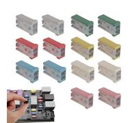 Assortment Kit - ABS Fuses Assortment | Slotted Cartridge Fuses Dependable Application | 15A To 60A Car Fuse Set, Essential For Vehicle Electrical Safety