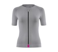 ASSOS Capa de piel S/S P1 camiseta interior para mujer gris M/L