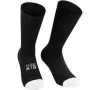 ASSOS Endurance Socks S11 - Unisex - Negro / Blanco - talla 39-42- modelo 2025
