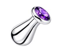 AssSteroid™ de MEO® - Plug anal de metal con cristal decorativo - Tamaño - medio
