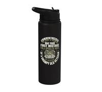 Assuming i'm just a woman Veterans Day Veteran Wife Stainless Steel Insulated Water Bottle
