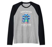 Assuming I'm Just an Old Lady Was Your First Mistake Dragon Camiseta Manga Raglan