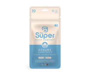 Assure Super Patch - Paquete de 30 parches. Tecnología vibrotáctil VTT 2.0 para ayudar a reducir las náuseas y el malestar por movimiento
