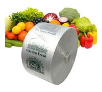 ASSUREPAK Bolsas de rollo de perfil estrecho con núcleo de plástico extendido, 15 x 20 pulgadas, 750 bolsas, 1 rollo, 8 micras, transparente