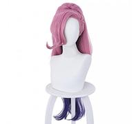 ast shipping Game LOL Seraphine Cosplay Peluca 80 cm Rosa Resistente al Calor Pelo Largo Sintético Fiesta Pelucas Halloween Carnaval Accesorios