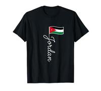 Asta de Bandera Jordan Signature - Elegante patriótico jordano Camiseta