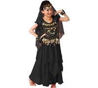 Astage Chica Vestido Danza Del Vientre India Halloween Carnaval Disfraces Azul cielo S