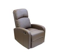 Astan Hogar Sillón Relax con Reclinación Manual, Tapizado en PU Anti-Cuarteo, Modelo Premium AH-AR30600CH
