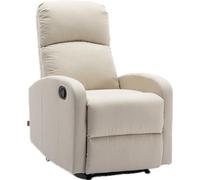 Astan Hogar Sillón Relax con Reclinación Manual, Tapizado en Tela, Modelo Premium Plus AH-AR30610CR