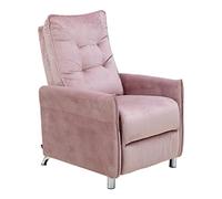 Astan Hogar Sillón Relax con Reclinación Manual, Tapizado en Terciopelo, Modelo Lui AH-AR30800RS