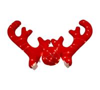 Astas de de Navidad - decoración del Coche Dahongluantler, exhibición de la Tienda 4s | Decoración de Coche decoración Coche Alce Cornamenta Colgante, decoración de vehículos de Alce