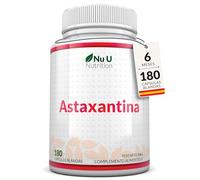 Astaxantina 12 mg - 180 Cápsulas Blandas de Alta Potencia - Suministro para 6 Meses - Complemento Antioxidante - Astaxantina de Algas Haemotococcus Pluvialis - Fabricado en el Reino Unido