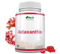 Astaxantina 12 mg - 180 Softgels | Antioxidante para Ojos, Cerebro e Inmunidad