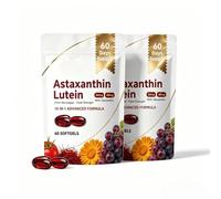 Astaxantina 24 mg y luteína 40 mg - Respaldo ocular y antioxidante | Mezcla de 14 ingredientes con Zeaxantina, Licopeno y Semilla de Uva. Apoya la claridad visual y la comodidad diaria