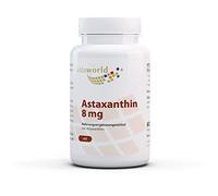 Astaxantina 8mg 60 Cápsulas Vita World Producción en farmacia en Alemania - Antioxidante - Haematococcus pluvialis