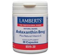 Astaxantina 8mg con Vitamina E 30 Cápsulas | Potente Antioxidante Natural, Protección Celular, Apoyo Inmunológico y Salud Ocular, Antiedad