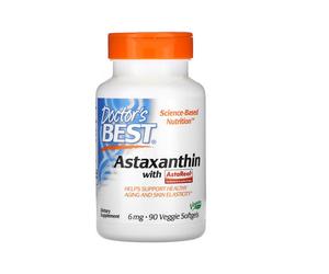 Astaxantina con AstaPure, 6mg - 90 cápsulas vegetales
