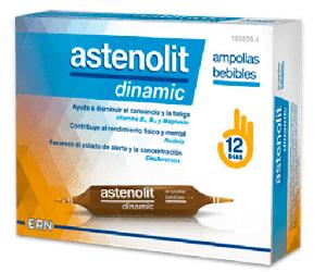 Astenolit Dinamic 12 Ampollas Bebibles x 10 ml