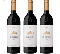 Áster El Espino Vino Tinto Crianza | Tinta del País con 14.5º Vol | Vino Español con Elegancia y Carácter | Servir entre 14ºC y 16ºC| 3 botellas